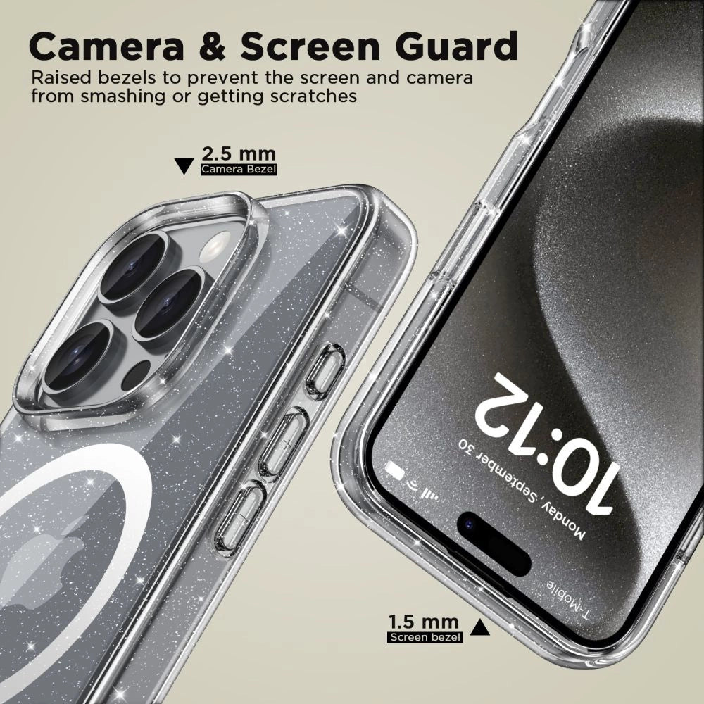Tech-Protect FlexAir Hybrid MagSafe Case til iPhone 16 Pro Max - klar