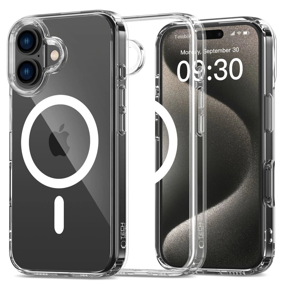 Tech-Protect FlexAir Hybrid MagSafe iPhone 16 Case - klar