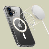 Tech-Protect FlexAir Hybrid MagSafe iPhone 16 Case - klar