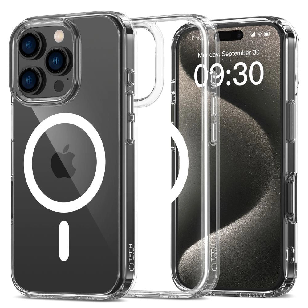 Tech-Protect FlexAir Hybrid MagSafe Case til iPhone 16 Pro Max - klar