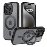 Tech-Protect MagRing MagSafe Case med stativ til iPhone 16 Pro - sort