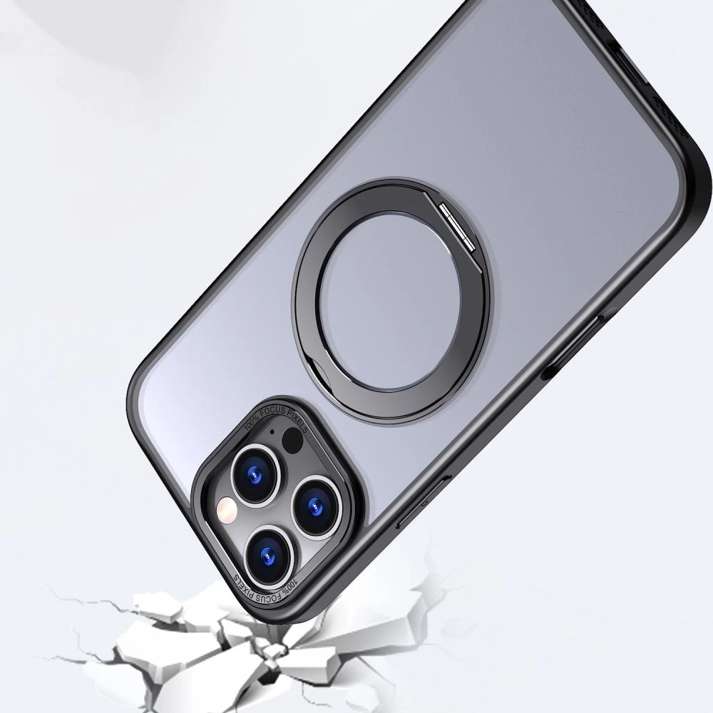 Tech-Protect MagRing MagSafe Case med stativ til iPhone 16 Pro - sort