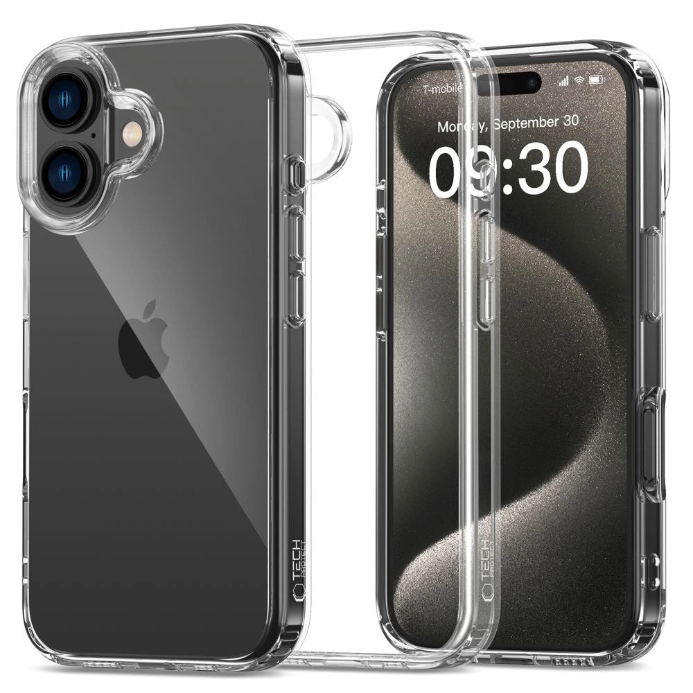 Tech-Protect FlexAir Hybrid Case til iPhone 16 - Klar