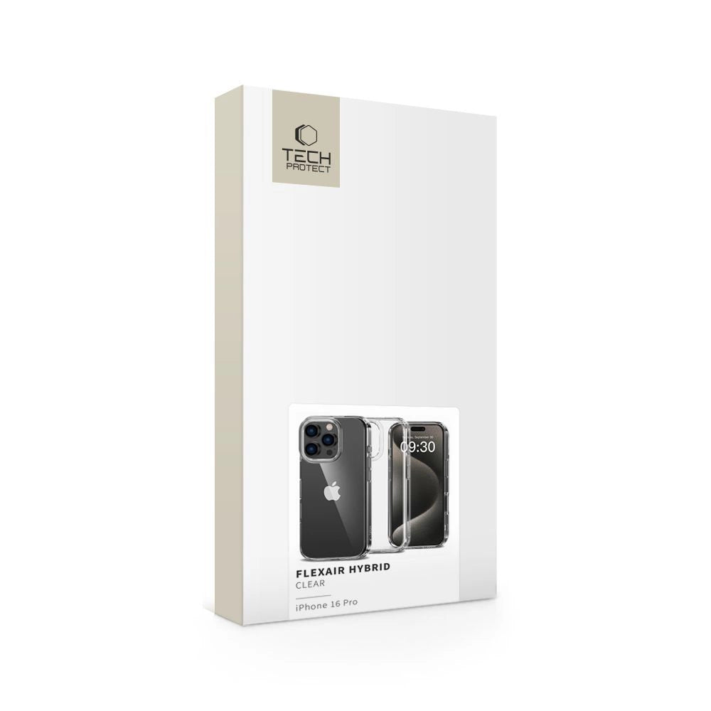 Tech-Protect FlexAir Hybrid Case til iPhone 16 Pro - klar