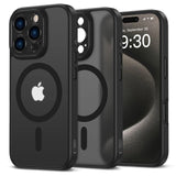 Tech-Protect MagCam MagSafe iPhone 16 Pro Case - Halvt gennemsigtig