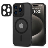 Tech-Protect MagCam MagSafe iPhone 16 Pro Case - Halvt gennemsigtig