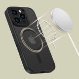Tech-Protect MagCam MagSafe iPhone 16 Pro Case - Halvt gennemsigtig