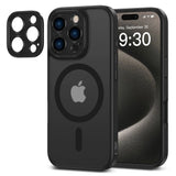 Tech-Protect MagCam MagSafe iPhone 16 Pro Max Case - Halvt gennemsigtig