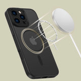 Tech-Protect MagCam MagSafe iPhone 16 Pro Max Case - Halvt gennemsigtig