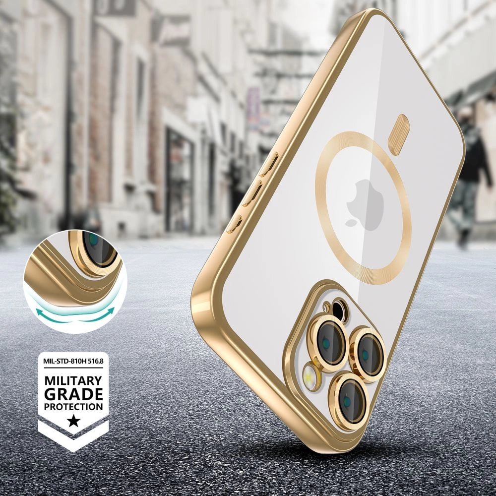 Tech-Protect MagFlex MagSafe iPhone 16 Pro Case - guld