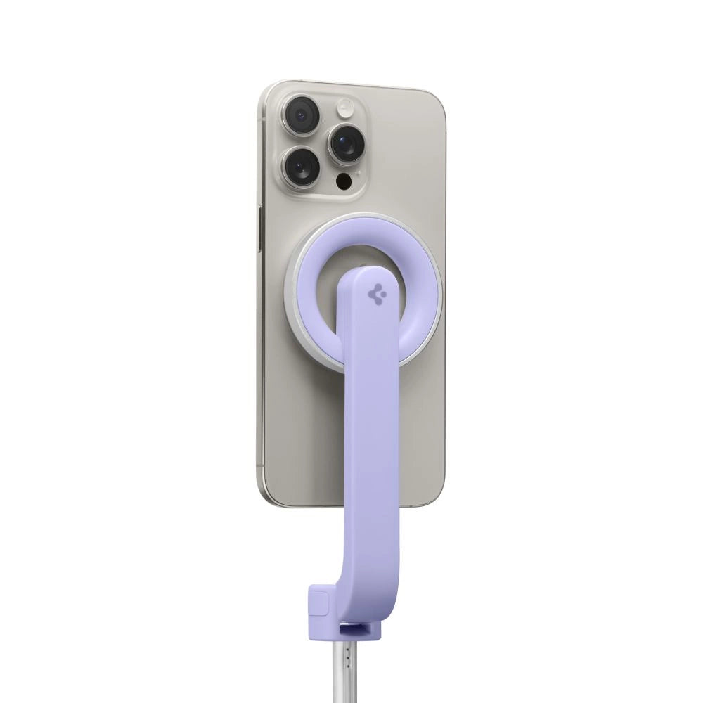 Spigen S571W MagSafe Bluetooth Selfie Stick med Tripod - Purple