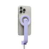 Spigen S571W MagSafe Bluetooth Selfie Stick med Tripod - Purple