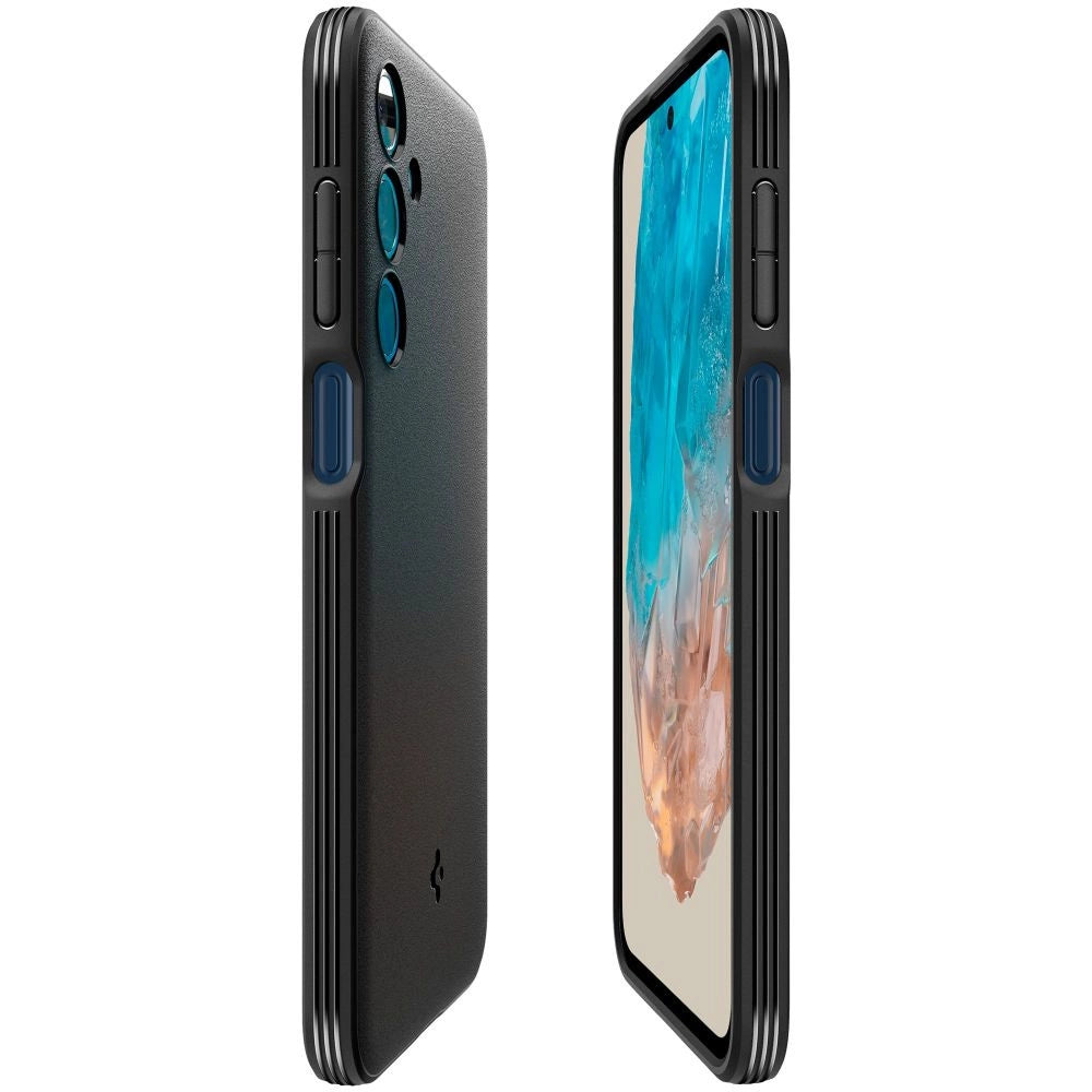 Spigen Essential SandBlast Case til Samsung Galaxy M35 5G - sort
