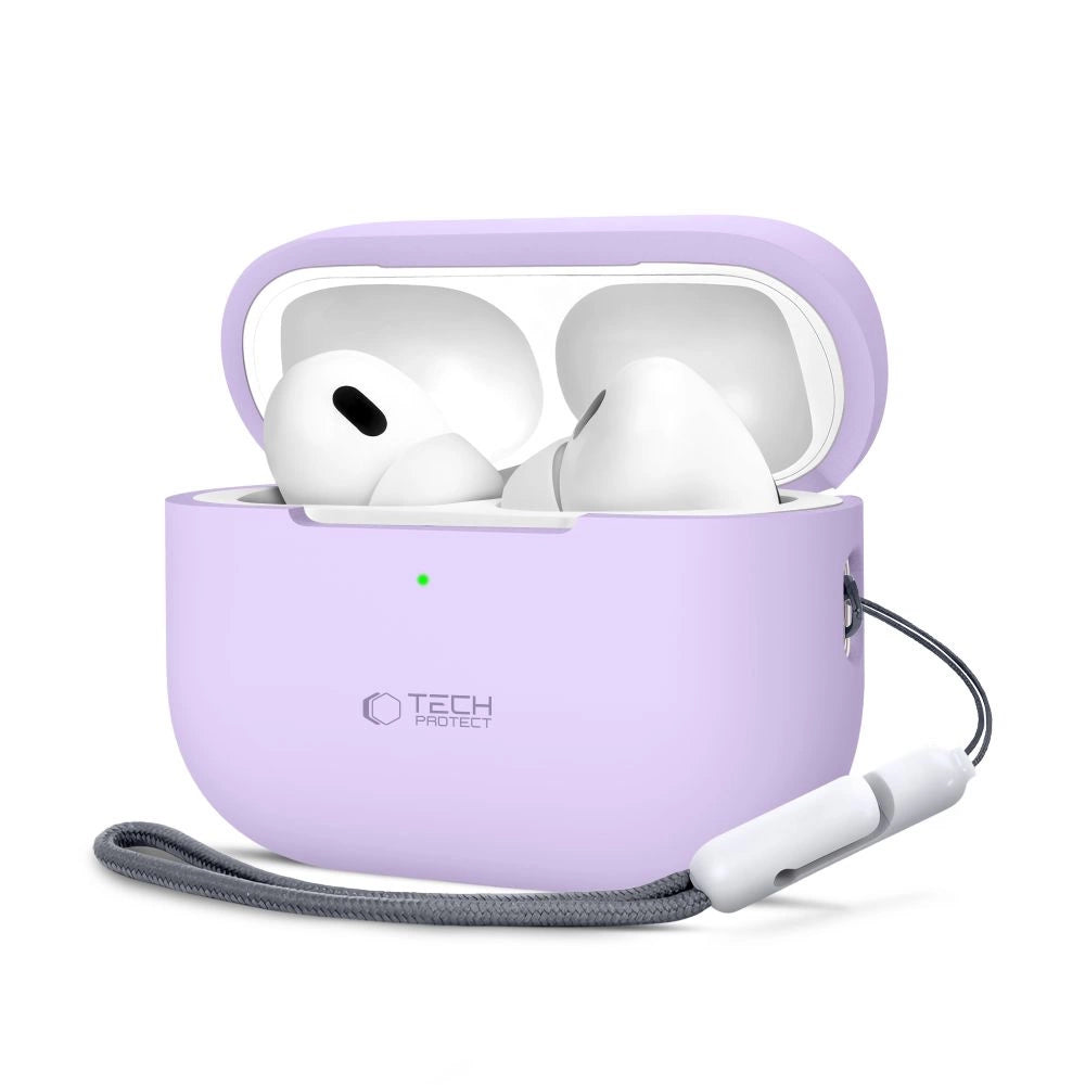 Tech-Protect Silicone Case til Apple AirPods Pro 1 / 2 - lilla