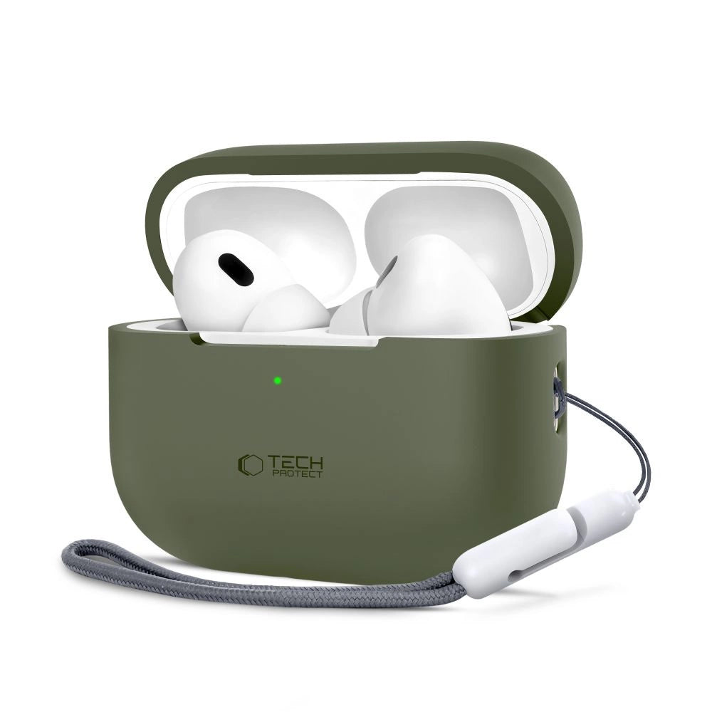 Tech-Protect Silicone Case til Apple AirPods Pro 1 / 2 - Grøn