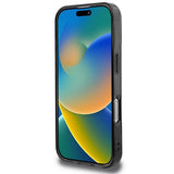 BMW Motosport IML Vertical Stripe iPhone 16 Pro Case - Grå