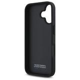 BMW M perforeret Tricolor Detail Line iPhone 16 Case - mørk grå