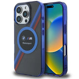 BMW Motosport IML Circle MagSafe Case til iPhone 16 Pro - sort