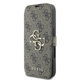 Guess 4G Metal Logo iPhone 16 Plus Case - Brunt