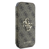 Guess 4G Metal Logo iPhone 16 Pro Max Case - Brunt