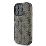 Guess 4G Metal Logo iPhone 16 Pro Max Case - Brunt