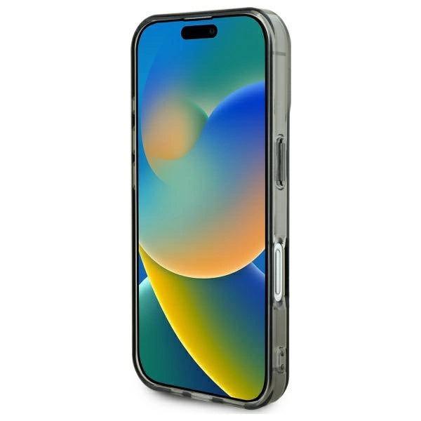 Guess IML Hjerte iPhone 16 Case - sort