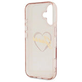 Gæt IML Heart iPhone 16 Case - Pink