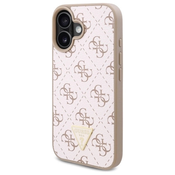 Gæt ny 4G Triangle iPhone 16 Case - hvid