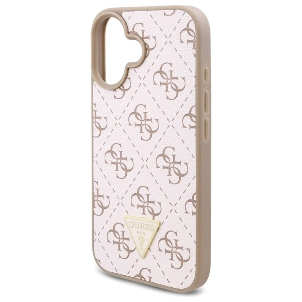 Gæt ny 4G Triangle iPhone 16 Case - hvid