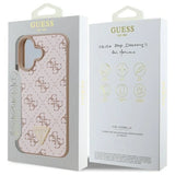Gæt ny 4G Triangle iPhone 16 Case - hvid