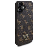 Gæt ny 4G Triangle Case til iPhone 16 6.1" - sort