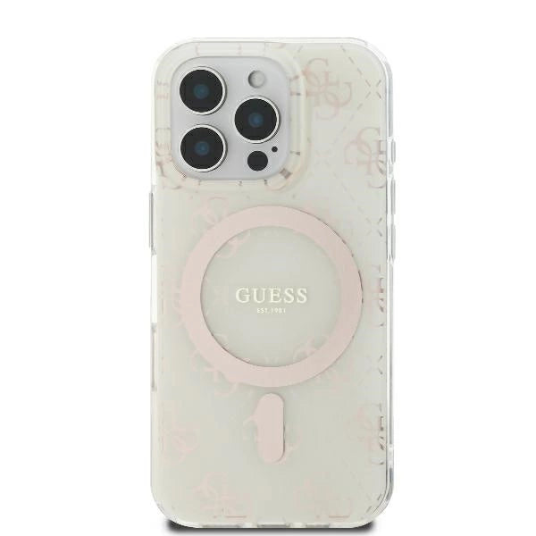 Gæt IML 4G Baggrunds MagSafe iPhone 16 Pro Case - Hvid