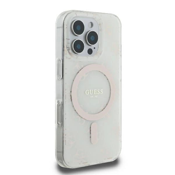 Gæt IML 4G Baggrunds MagSafe iPhone 16 Pro Case - Hvid