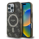 Gæt IML 4G Baggrund MagSafe iPhone 16 Pro Case - Brown