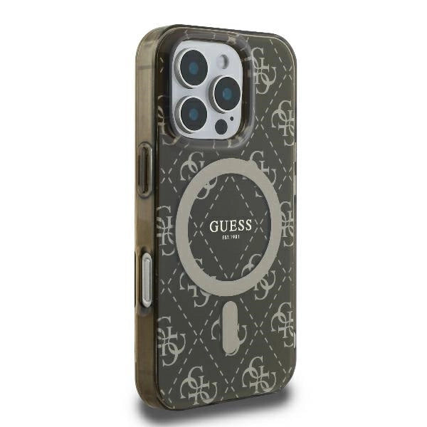 Gæt IML 4G Baggrund MagSafe iPhone 16 Pro Case - Brown