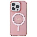 Gæt IML Rhinestones MagSafe iPhone 16 Pro Case - Pink
