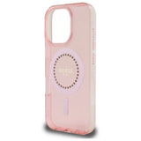 Gæt IML Rhinestones MagSafe iPhone 16 Pro Case - Pink