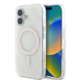 Gæt IML 4G Baggrunds MagSafe iPhone 16 Case - Hvid