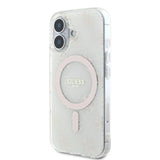 Gæt IML 4G Baggrunds MagSafe iPhone 16 Case - Hvid