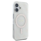 Gæt IML 4G Baggrunds MagSafe iPhone 16 Case - Hvid