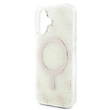 Gæt IML 4G Baggrunds MagSafe iPhone 16 Case - Hvid