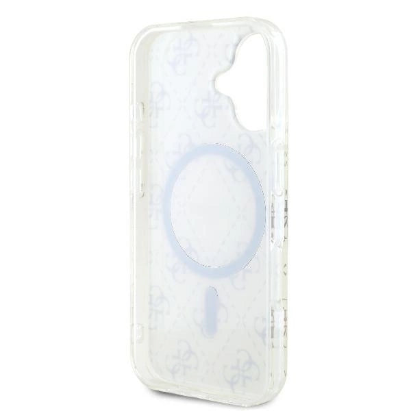 Gæt IML 4G Baggrunds MagSafe iPhone 16 Case - Hvid