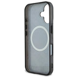 Guess IML Peony On 4G Baggrunds MagSafe-hylster til iPhone 16 - sort