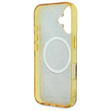 Gæt IML Peony på 4G Baggrund MagSafe iPhone 16 Case - Brown