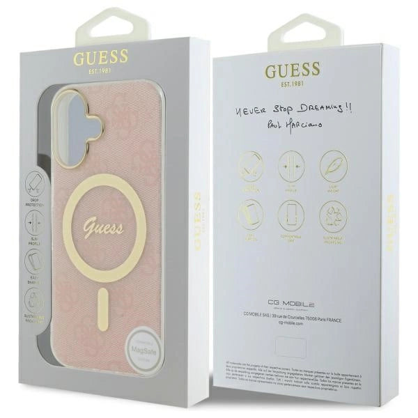 Gæt IML 4G MagSafe iPhone 16 Case - Pink