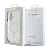 Gæt IML Glitter Circle MagSafe iPhone 16 Case - klar
