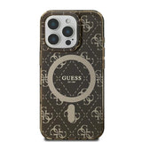 Gæt IML 4G Baggrunds MagSafe Case til iPhone 16 Pro Max - Brunt