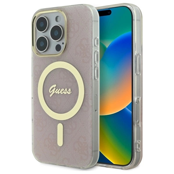 Gæt IML 4G MagSafe Case til iPhone 16 Pro Max - Pink