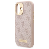 Guess 4G Logo Plate MagSafe Case til iPhone 16 Plus - Pink
