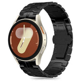 Tech-Protect Stainless Line Strap til Samsung Galaxy Watch 4 / 5 / 5 PRO / 6 / 7 / FE - sort